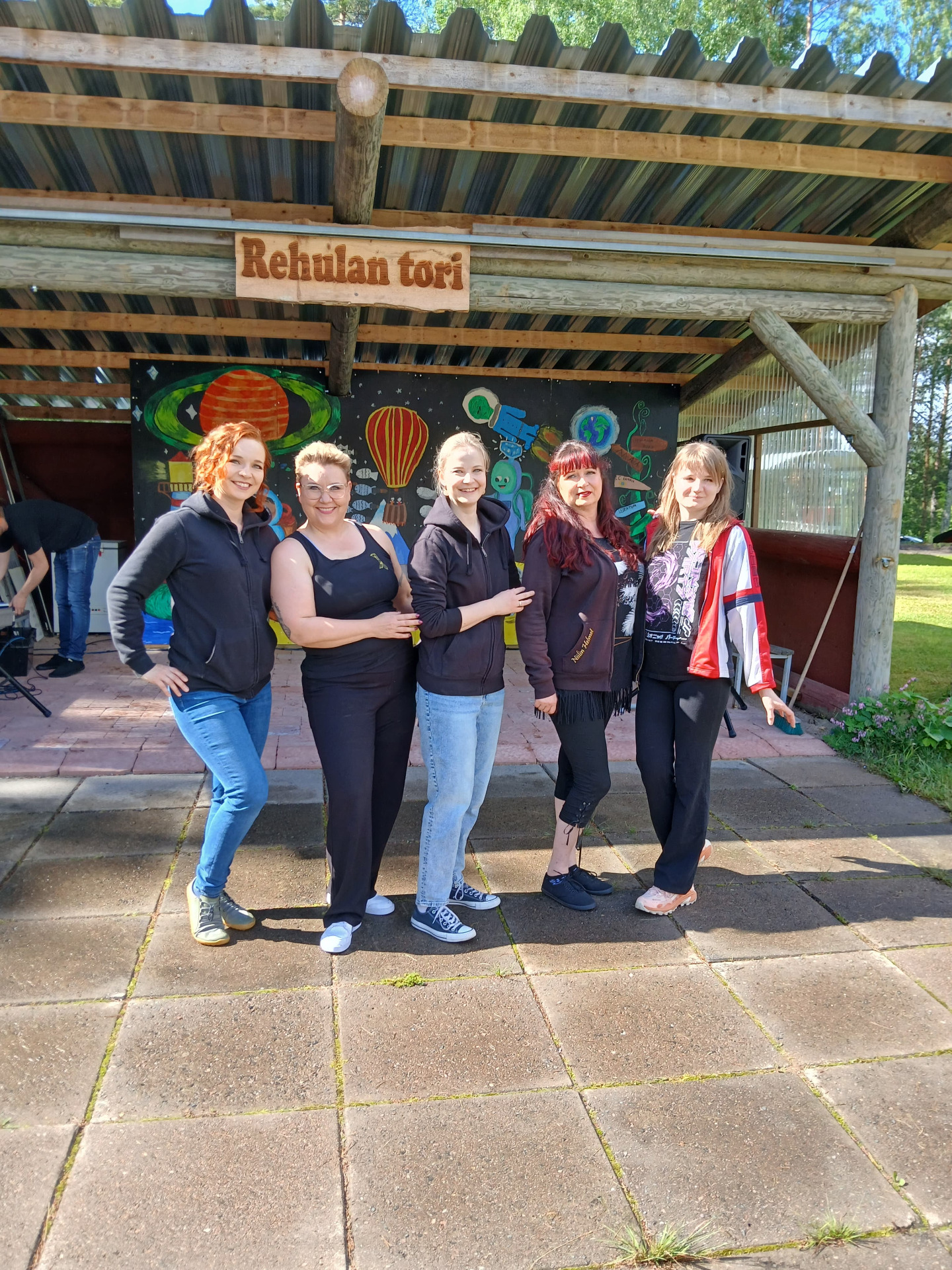 Elina, Anna, Anni, Mari ja Iisa